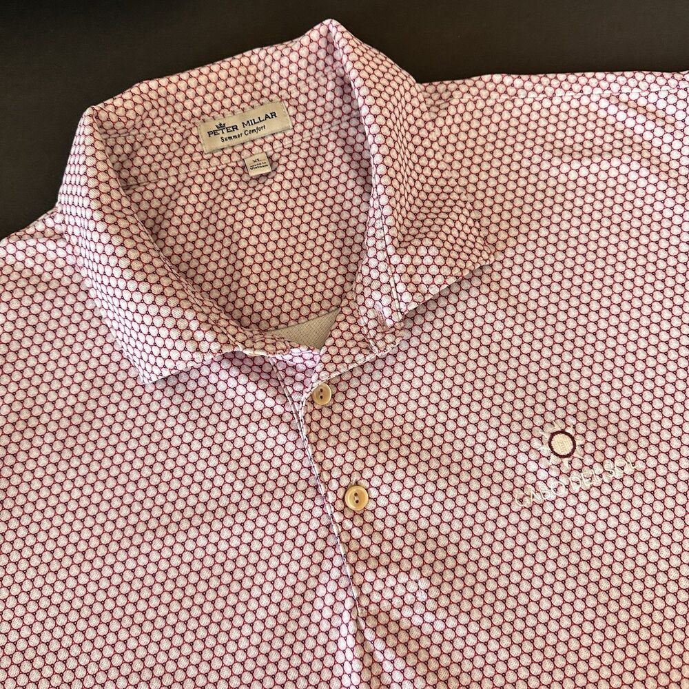 Peter Millar Polo Shirt Mens XL Summer Comfort Cabo Del Sol Golf